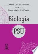 libro Manual De Preparación Psu Biología 3º Y 4º Medio