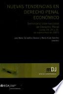 libro Nuevas Tendencias En Derecho Penal Económico