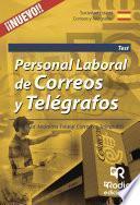 libro Personal Laboral De Correos Y Telégrafos. Sociedad Anónima Estatal Correos Y Telégrafos. Test