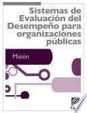 libro Sistemas De Evaluación Del Desempeño Para Organizaciones Públicas