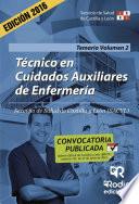 libro Técnico En Cuidados Auxiliares De Enfermería. Temario. Volumen 2. Servicio De Salud De Castilla Y León