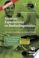 libro Técnico Especialista En Radiodiagnóstico Del Sas. Temario Específico. Volumen 2