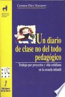 libro Un Diario De Clase No Del Todo Pedagógico