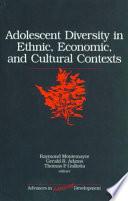 libro Adolescent Diversity In Ethnic, Economic, And Cultural Contexts