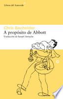 libro A Propósito De Abbott