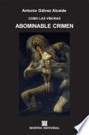 libro Abominable Crimen