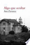 libro Algo Que Ocultar