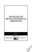 libro Antología De Relatos Fantásticos Argentinos