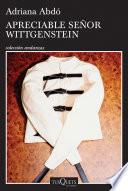 libro Apreciable Señor Wittgenstein