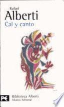 libro Cal Y Canto (1926 1927)