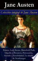 libro Colección Integral De Jane Austen (emma, Lady Susan, Mansfield Park, Orgullo Y Prejuicio, Persuasión, Sentido Y Sensibilidad)
