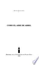 libro Como El Aire De Abril