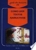 libro Cómo Leer Textos Narrativos