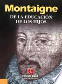 libro De La Educación De Los Hijos