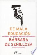 libro De Mala Educación