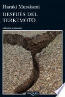 libro Después Del Terremoto