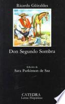 libro Don Segundo Sombra