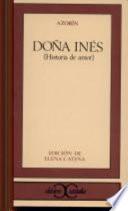 libro Doña Inés