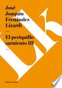 libro El Periquillo Sarniento Iii