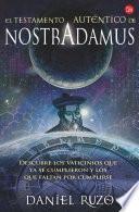 libro El Testamento Auténtico De Nostradamus