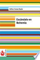 libro Escándalo En Bohemia (low Cost). Edición Limitada
