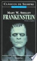 libro Frankenstein