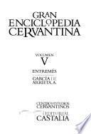 libro Gran Enciclopedia Cervantina: Entremés