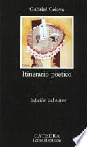libro Itinerario Poético