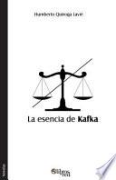 libro La Esencia De Kafka