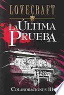 libro La última Prueba