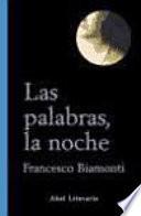 libro Las Palabras, La Noche