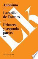 libro Lazarillo De Tormes (primera Y Segunda Partes)
