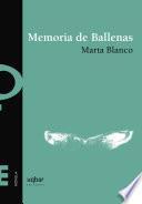 libro Memoria De Ballenas