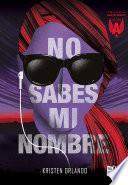 libro No Sabes Mi Nombre
