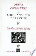 Obras Completas De Sor Juana Inés De La Cruz