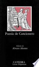 libro Poesía De Cancionero