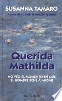 libro Querida Mathilda