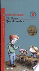 libro Querido Escritor