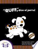 libro Ruff,  Dice El Perro!