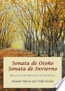 libro Sonata De Otoño   Sonata De Invierno