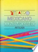 libro Teatro Mexicano Contemporáneo
