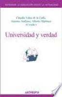libro Universidad Y Verdad
