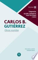 libro Carlos B. Gutiérrez, Obras Reunidas