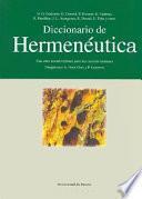 libro Diccionario Interdisciplinar De Hermenéutica