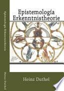 libro Epistemología   Erkenntnistheorie