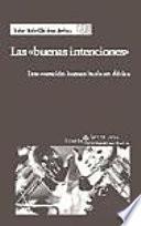 libro Las  Buenas Intenciones