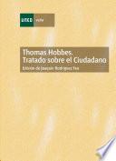 libro Thomas Hobbes. Tratado Sobre El Ciudadano