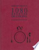 libro 1080 Recetas De Cocina / 1080 Cooking Recipes