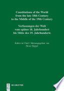 libro Constitutional Documents Of Colombia And Panama 1793–1853 / Documentos Constitucionales De Colombia Y Panamá 1793–1853 / Verfassungsdokumente Kolumbiens Und Panamas 1793–1853