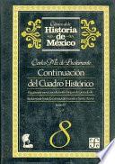 libro Continuación Del Cuadro Histórico